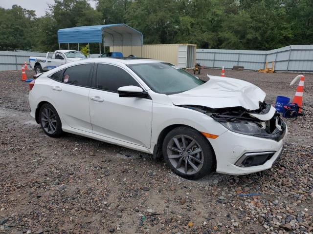 JHMFC1F70KX005705 - 2019 HONDA CIVIC EXL WHITE photo 4