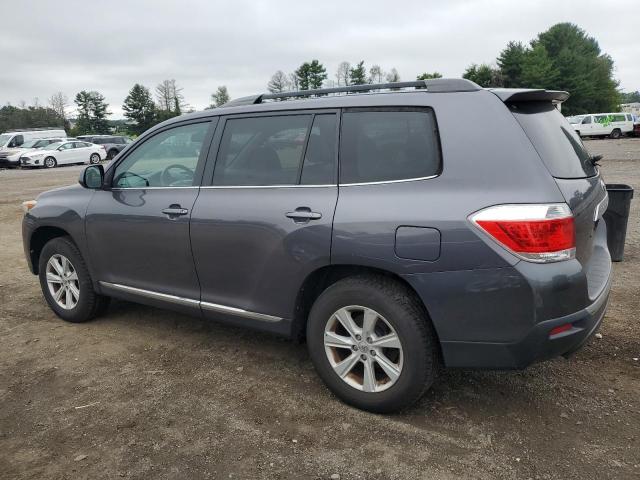 5TDBK3EH7CS167685 - 2012 TOYOTA HIGHLANDER BASE Մոխրագույն լուսանկար 2