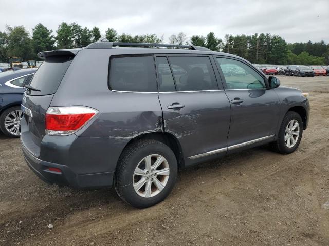 5TDBK3EH7CS167685 - 2012 TOYOTA HIGHLANDER BASE Մոխրագույն լուսանկար 3
