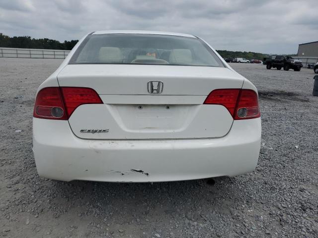 2HGFA16878H346713 - 2008 HONDA CIVIC EX WHITE photo 6