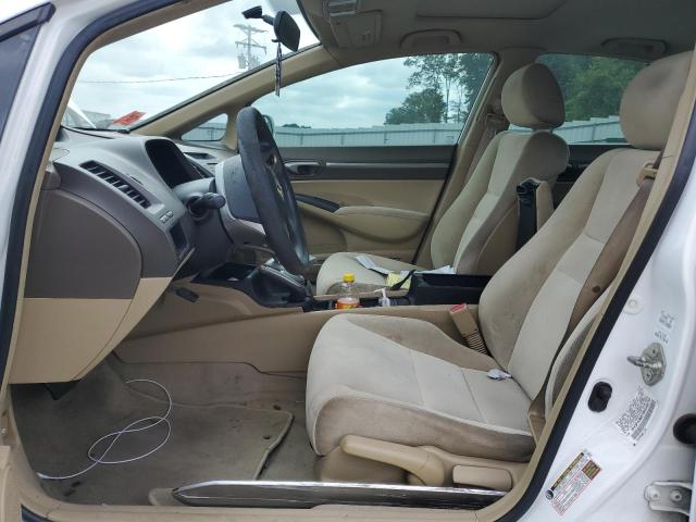 2HGFA16878H346713 - 2008 HONDA CIVIC EX WHITE photo 7