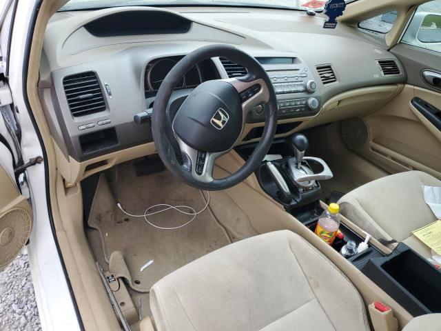 2HGFA16878H346713 - 2008 HONDA CIVIC EX WHITE photo 8