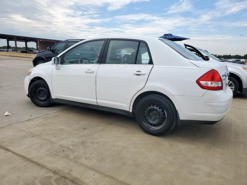 3N1BC11E48L392854 - 2008 NISSAN VERSA S WHITE photo 2