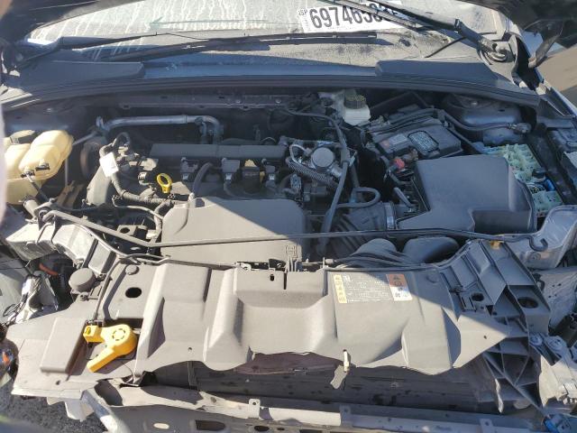 1FADP3F28HL259813 - 2017 FORD FOCUS SE GRAY photo 11