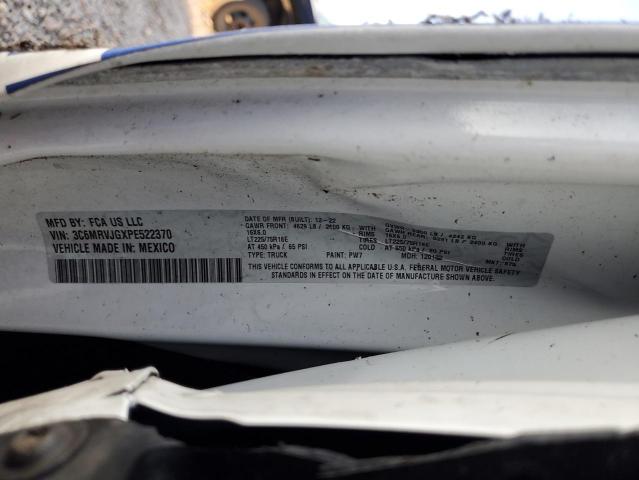 3C6MRVJGXPE522370 - 2023 RAM PROMASTER 3500 HIGH Blanc photo 12