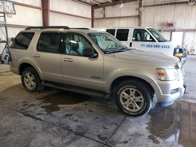 1FMEU73E67UA72393 - 2007 FORD EXPLORER XLT 银色 照片 4