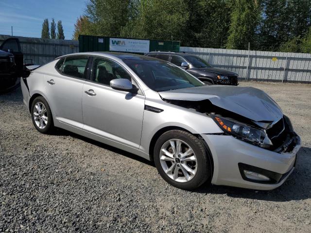KNAGN4A79B5168001 - 2011 KIA OPTIMA EX SILVER photo 4