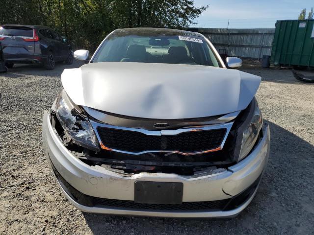 KNAGN4A79B5168001 - 2011 KIA OPTIMA EX SILVER photo 5