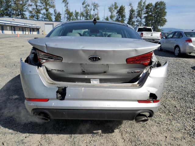 KNAGN4A79B5168001 - 2011 KIA OPTIMA EX SILVER photo 6