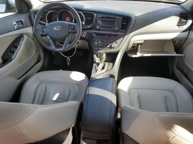 KNAGN4A79B5168001 - 2011 KIA OPTIMA EX SILVER photo 8