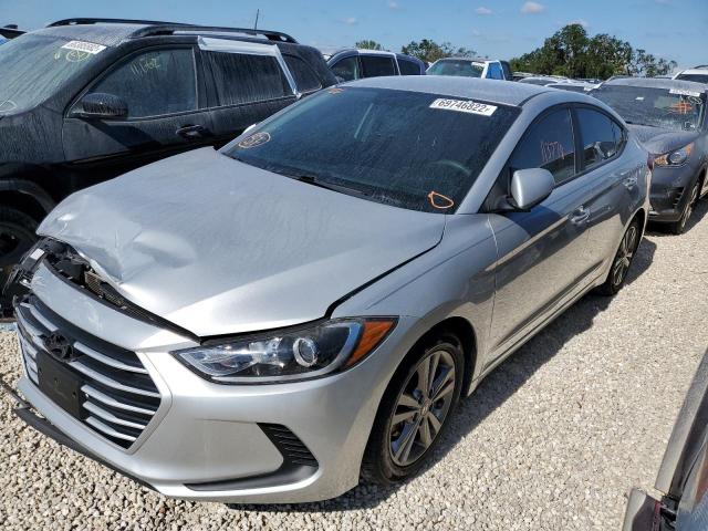 5NPD84LF4JH324817 - 2018 HYUNDAI ELANTRA SEL SILVER photo 1