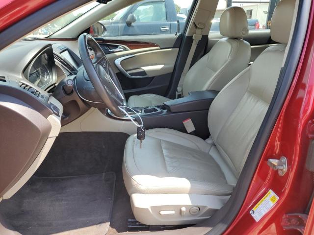 2G4GK5EXXE9241004 - 2014 BUICK REGAL წითელი ფოტო 7