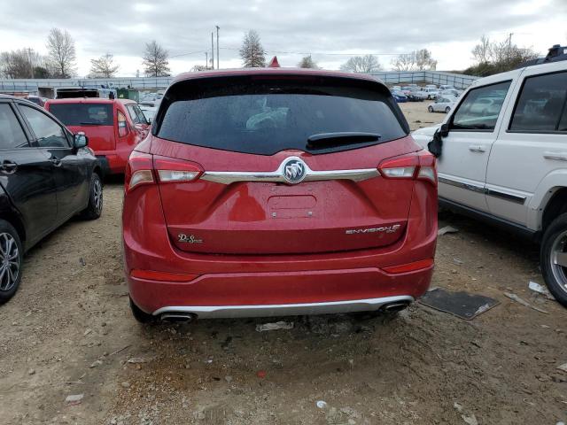 LRBFX3SX0KD067208 - 2019 BUICK ENVISION PREMIUM RED photo 6