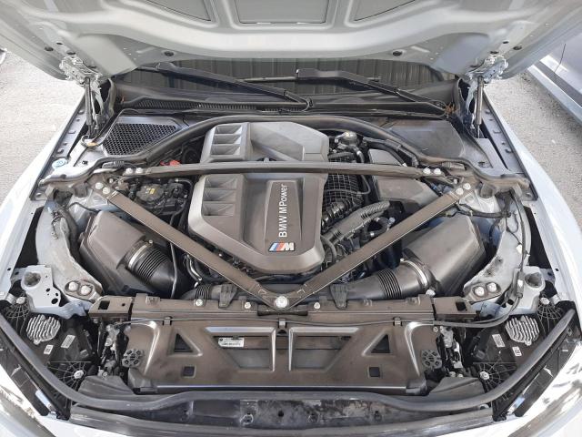 WBS33AY02NFL74430 - 2022 BMW M3 COMPETITION GRAY photo 11