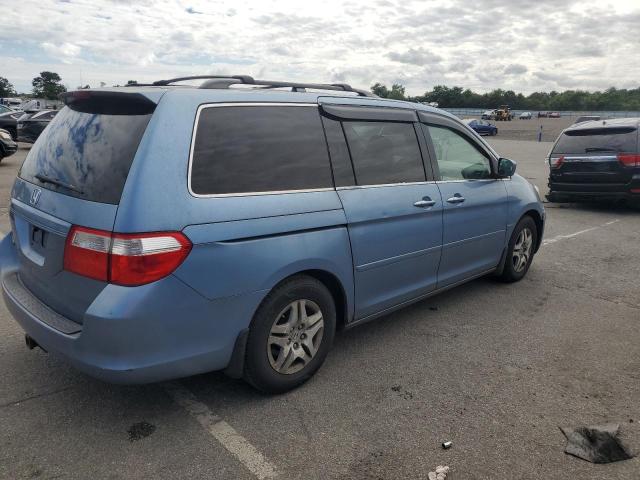 5FNRL38797B011544 - 2007 HONDA ODYSSEY EXL BLUE photo 3