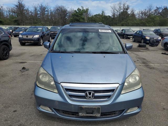 5FNRL38797B011544 - 2007 HONDA ODYSSEY EXL BLUE photo 5