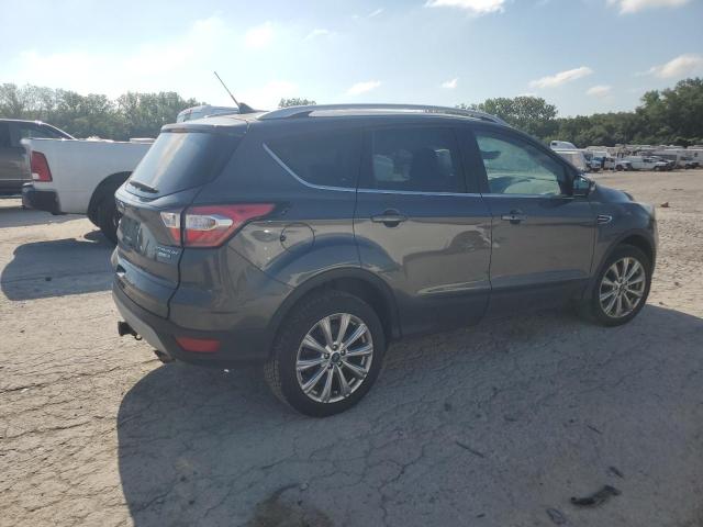 1FMCU9J95JUD50443 - 2018 FORD ESCAPE TITANIUM 灰色 照片 3