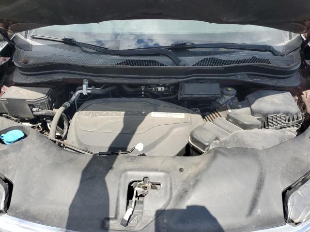 5FPYK3F55HB020587 - 2017 HONDA RIDGELINE RTL BURGUNDY photo 11