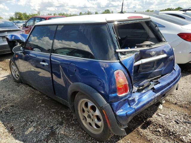 WMWRC33424TC51802 - 2004 MINI COOPER 蓝色 照片 2