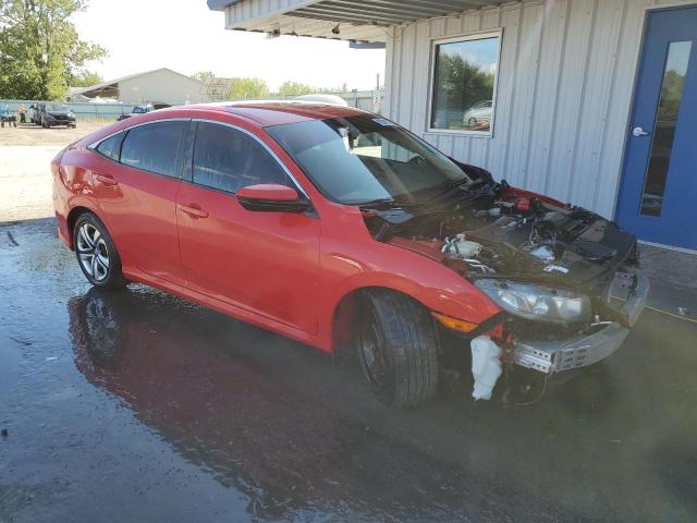 2HGFC2F58GH530725 - 2016 HONDA CIVIC LX წითელი ფოტო 4