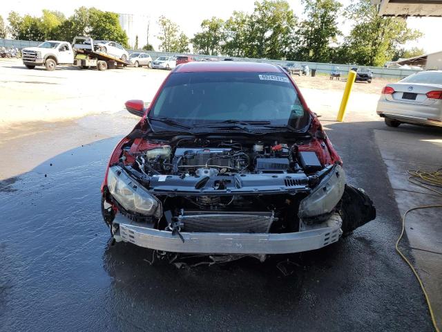 2HGFC2F58GH530725 - 2016 HONDA CIVIC LX წითელი ფოტო 5