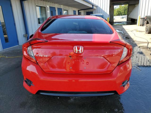 2HGFC2F58GH530725 - 2016 HONDA CIVIC LX წითელი ფოტო 6