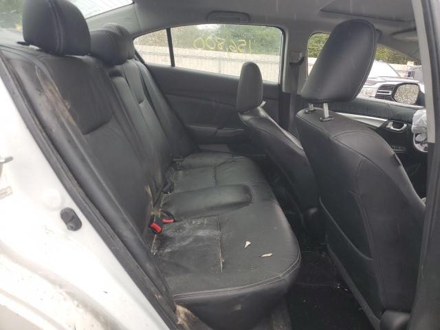19XFB2F97DE045018 - 2013 HONDA CIVIC EXL Սպիտակ լուսանկար 10