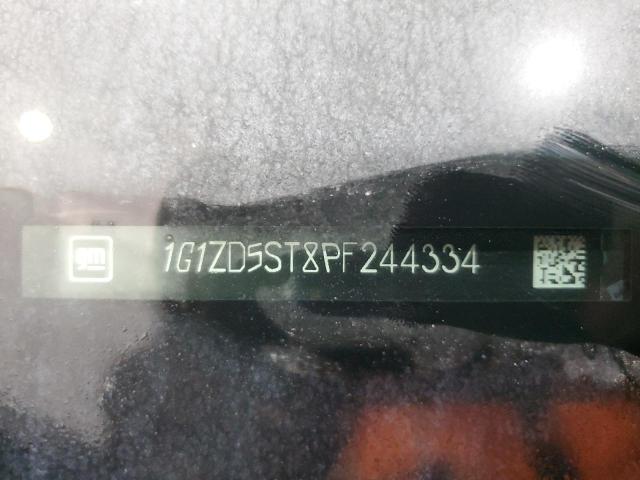 1G1ZD5ST8PF244334 - 2023 CHEVROLET MALIBU LT Schwarz Foto 13