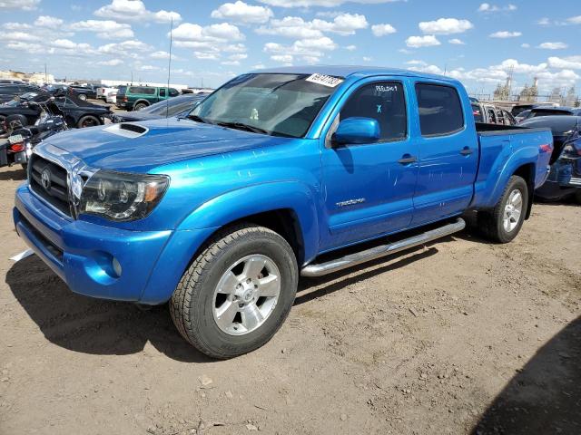 3TMKU4HN3BM029870 - 2011 TOYOTA TACOMA DOUBLE CAB PRERUNNER LONG BED BLUE photo 1