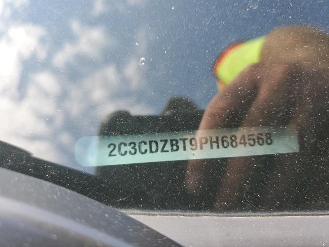 2C3CDZBT9PH684568 - 2023 DODGE CHALLENGER R/T GRAY photo 12