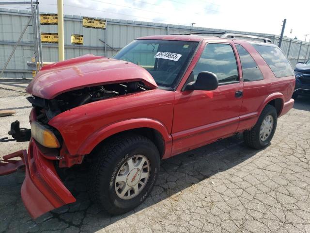 1GKCT18WXVK500461 - 1997 GMC JIMMY RED photo 1