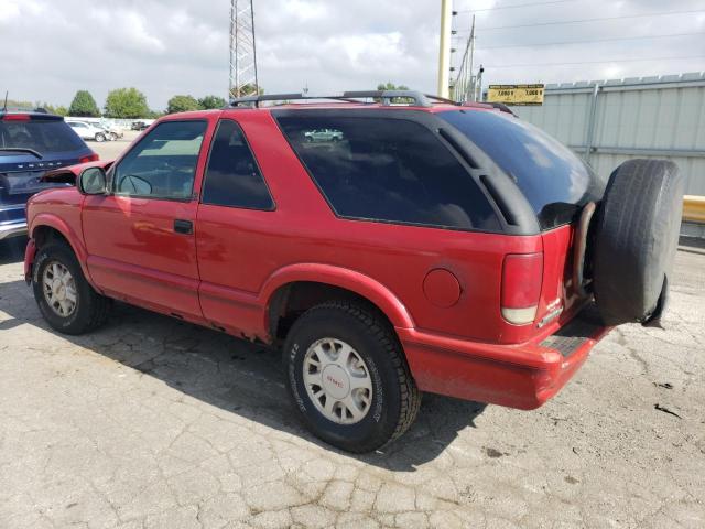 1GKCT18WXVK500461 - 1997 GMC JIMMY RED photo 2