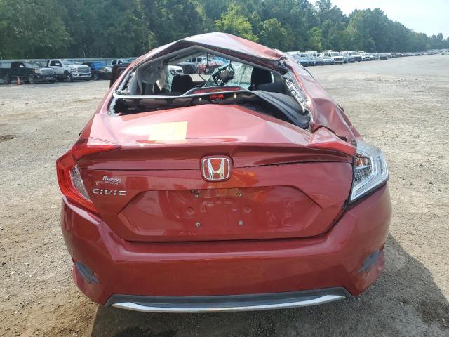 19XFC2F67KE009913 - 2019 HONDA CIVIC LX RED photo 6