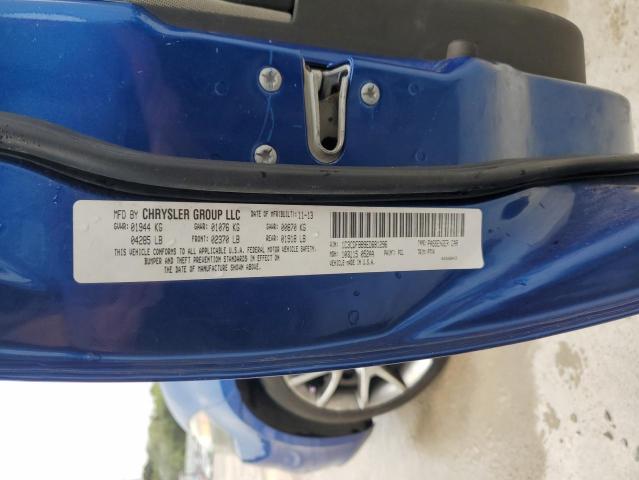 1C3CDFBB9ED681296 - 2014 DODGE DART SXT Mavi foto 12