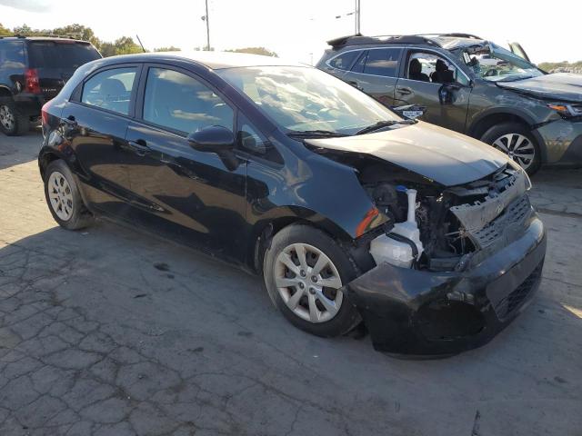 KNADM5A34E6334545 - 2014 KIA RIO LX BLACK photo 4