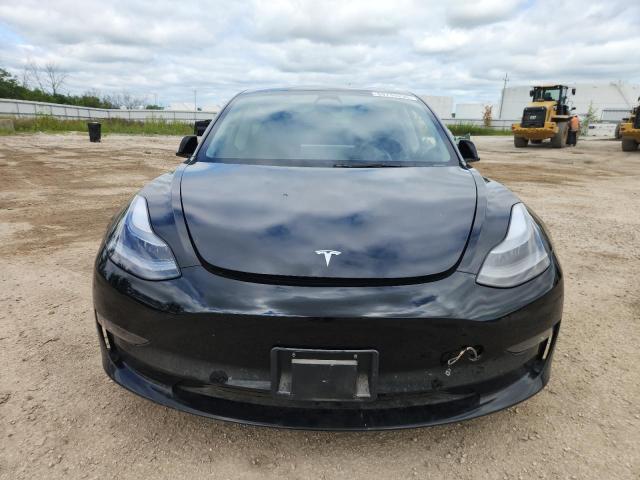 5YJ3E1EB8NF336972 - 2022 TESLA MODEL 3 أسود صورة 5