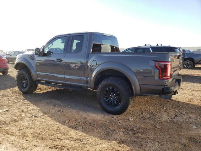 1FTEX1RG4LFC67182 - 2020 FORD F150 RAPTOR GRAY photo 2