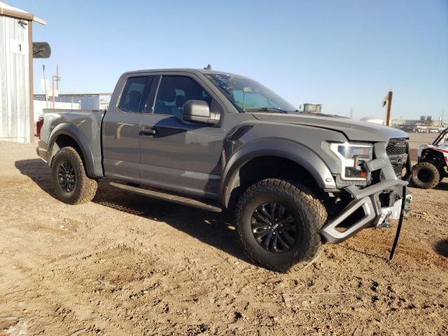 1FTEX1RG4LFC67182 - 2020 FORD F150 RAPTOR GRAY photo 4