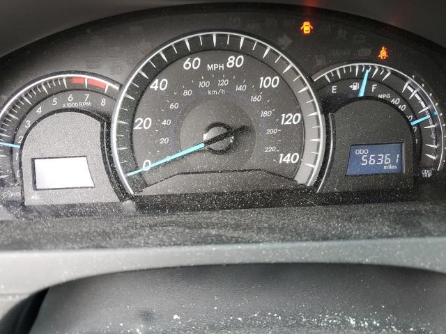 4T4BF1FK0CR273301 - 2012 TOYOTA CAMRY BASE Сірий фото 9