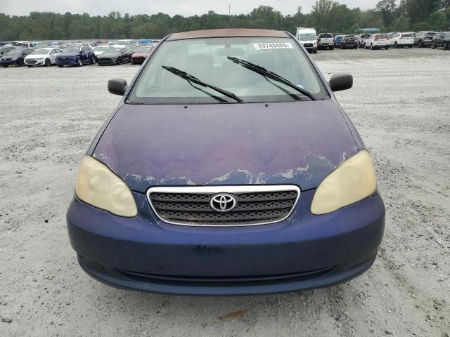 1NXBR32E75Z342954 - 2005 TOYOTA COROLLA CE BLUE photo 5