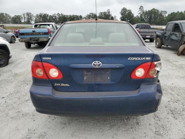 1NXBR32E75Z342954 - 2005 TOYOTA COROLLA CE BLUE photo 6