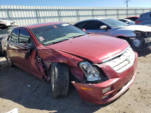 1G6DC67A550135866 - 2005 CADILLAC STS RED photo 4