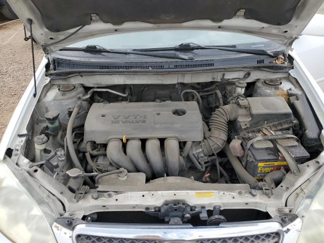 1NXBR30E16Z728922 - 2006 TOYOTA COROLLA CE WHITE photo 11
