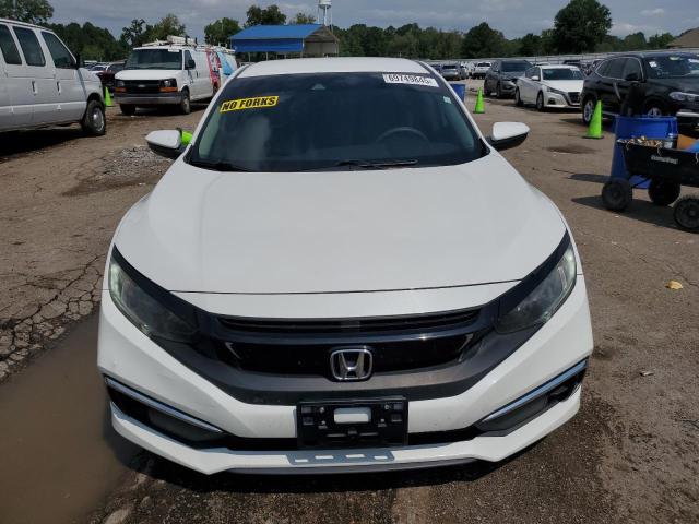 2HGFC2F6XKH517301 - 2019 HONDA CIVIC LX WHITE photo 5