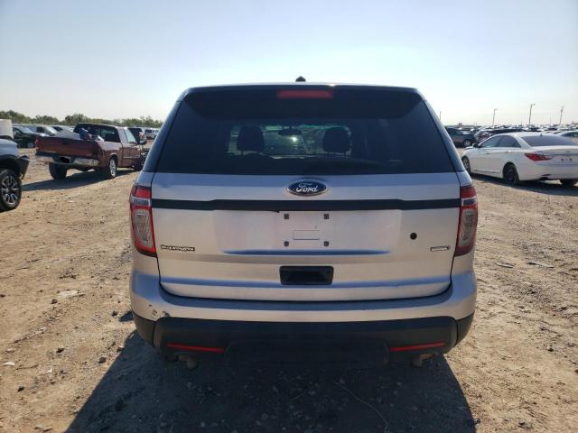 1FM5K8AR4DGC40432 - 2013 FORD EXPLORER POLICE INTERCEPTOR فضي صورة 6
