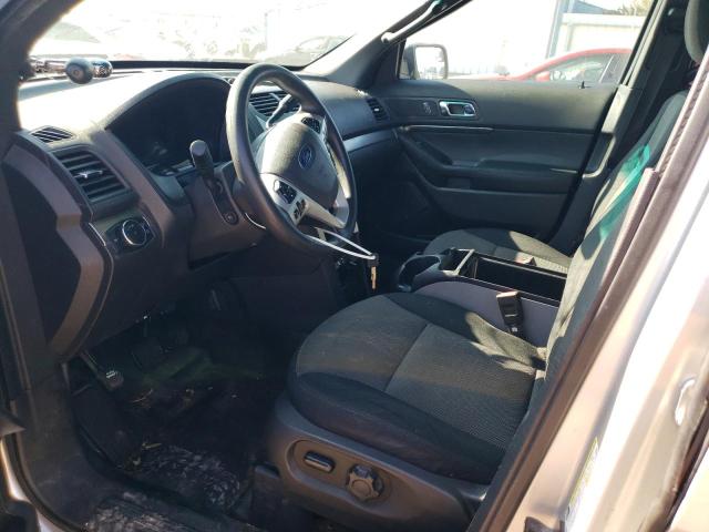 1FM5K8AR4DGC40432 - 2013 FORD EXPLORER POLICE INTERCEPTOR فضي صورة 7