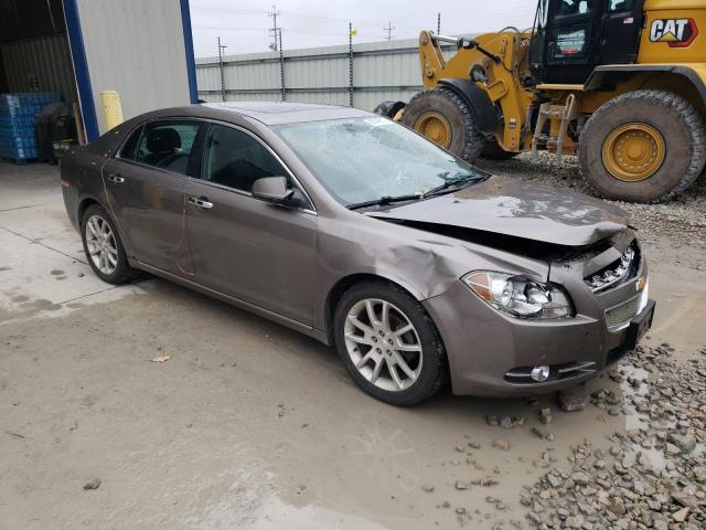 1G1ZE5E07CF279049 - 2012 CHEVROLET MALIBU LTZ ვერცხლისფერი ფოტო 4