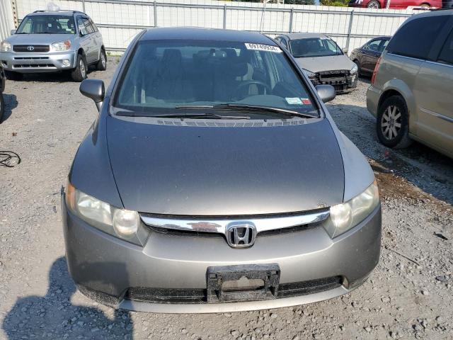 2HGFA16516H518429 - 2006 HONDA CIVIC LX GRAY photo 5