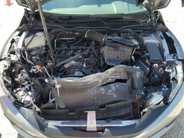 JHMFC1F77JX002878 - 2018 HONDA CIVIC EXL SILVER photo 11