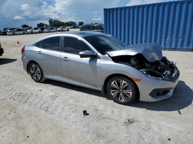 JHMFC1F77JX002878 - 2018 HONDA CIVIC EXL Gümüş foto 4
